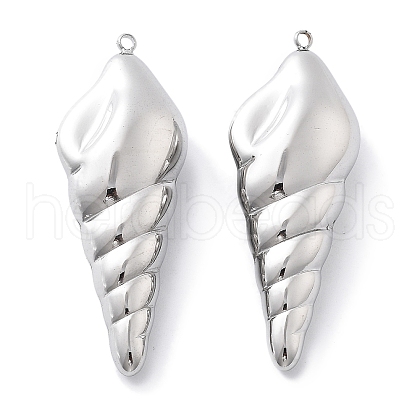 Anti-Tarnish 304 Stainless Steel Pendants STAS-R130-33P-1