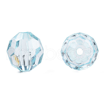 Transparent Acrylic Beads TACR-Q257-12mm-V38-1