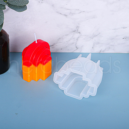 DIY Candle Silicone Molds Making DIY-F065-13-1