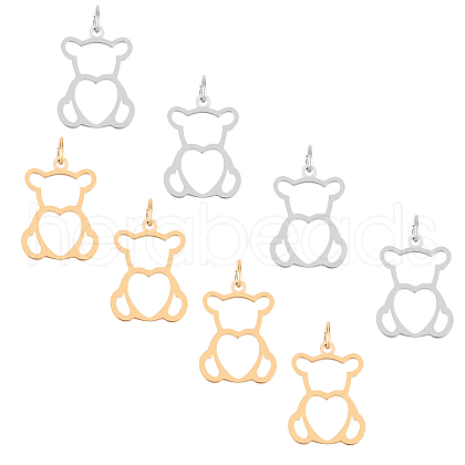 Unicraftale 201 Stainless Steel Pendants STAS-UN0019-55-1