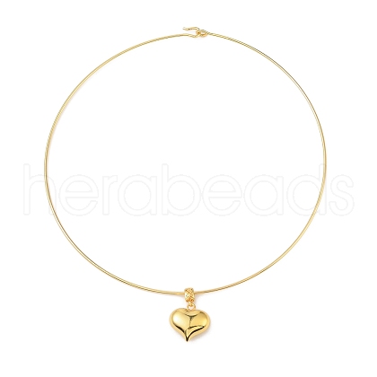 Brass Charm Necklace BJEW-Q350-04B-G-1
