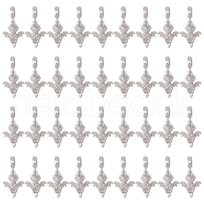 CHGCRAFT 36Pcs Alloy European Dangle Charms MPDL-CA0001-06P-1
