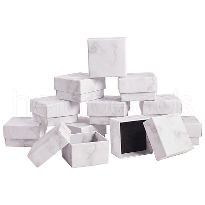 Paper Cardboard Jewelry Ring Boxes X1-CBOX-E012-05A-1