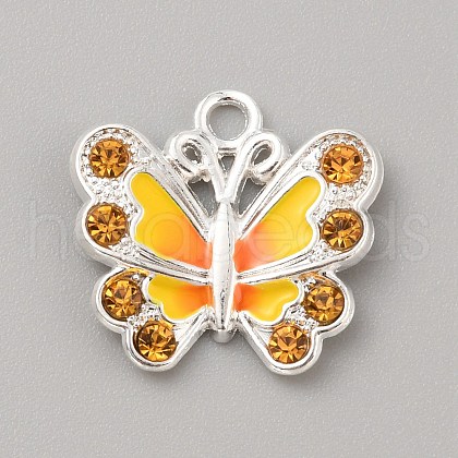 Alloy Enamel Pendants FIND-WH0417-27A-1