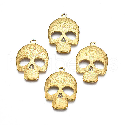 Ion Plating(IP) 201 Stainless Steel Pendants X-STAS-S119-164G-1