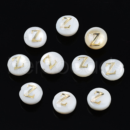 Natural Freshwater Shell Beads X-SHEL-S278-036Z-1