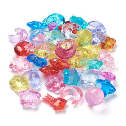 Acrylic Transparent Cabochons DIY-D041-10-1
