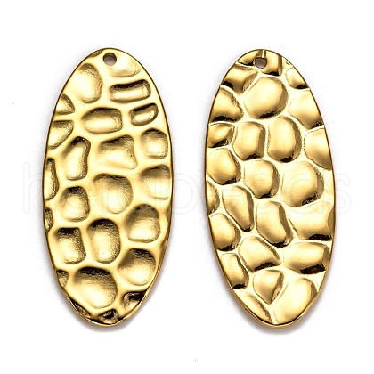 304 Stainless Steel Pendants STAS-F263-06G-1