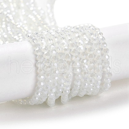 Electroplate Glass Beads Strands EGLA-A035-J3mm-A06-1