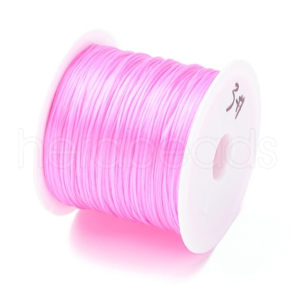 50 Yards Flat Elastic Crystal String EW-WH0019-01A-1