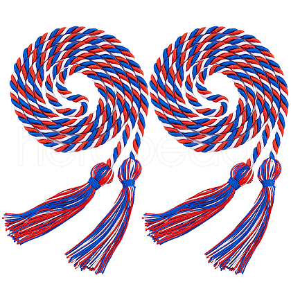 Polyester Graduation Honor Rope AJEW-WH0314-317C-1