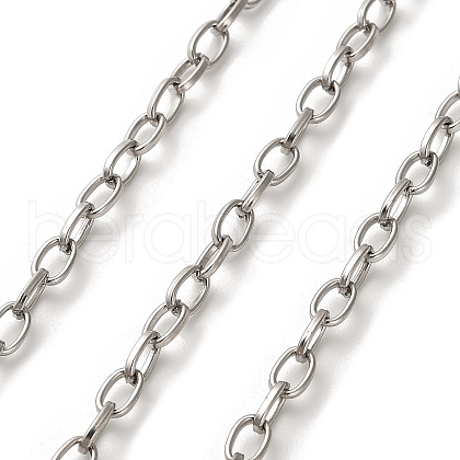 304 Stainless Steel Cable Chains CHS-A016-24P-A-1