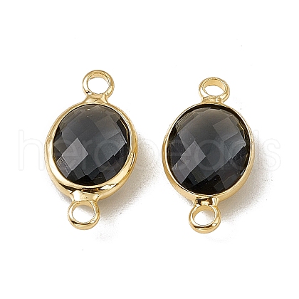 Transparent K9 Glass Connector Charms GLAA-A005-10G-05-1