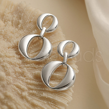 Brass Stud Earrings PW-WG49A6C-02-1