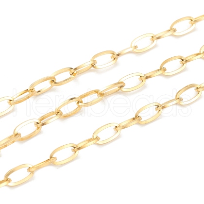 PVD Vacuum Plating 304 Stainless Steel Cable Chain STAS-B020-06G-1