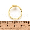 Brass Cuff Rings for Women RJEW-U044-K-5
