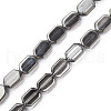 Electroplate Glass Beads Strands EGLA-N008-017-C02-1