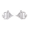Non-Tarnish 201 Stainless Steel Pendants STAS-T052-49P-1