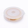 Round Copper Wire for Jewelry Making CWIR-WH0001-0.25mm-07-2