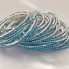Brass Rhinestone Tennis Bracelets WG6EB7A-09-1