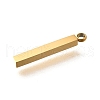 304 Stainless Steel Rectangle Pendants STAS-Q348-35G-2