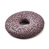 Natural Lava Rock Disc Big Pendants G-M203-10-01-2
