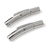 Tarnish Resistant 316 Surgical Stainless Steel Bayonet Clasps X-STAS-I013-3mm-2