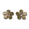 Tibetan Style Alloy Bead Caps MLF10402Y-NF-2