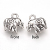 Tibetan Style Alloy Charms TIBEP-T002-84AS-RS-1