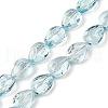 Transparent Glass Beads Strands GLAA-H038-03C-1