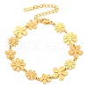 304 Stainless Steel Chain Bracelets BJEW-Z065-01G-1