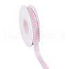 10 Yards Flat Polycotton(Polyester Cotton) Ribbon OCOR-TAC0030-01C-3