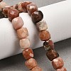 Natural Plum Blossom Jasper Beads Strands G-H078-C31-01-2