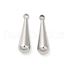 Non-Tarnish 304 Stainless Steel Pendants X-STAS-H214-12P-1
