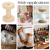 Olycraft 10Pcs Wooden Bobbins DIY-OC0012-86-6
