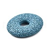 Natural Lava Rock Disc Big Pendants G-M203-02-01-2