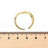 Brass Cuff Rings for Women RJEW-F184-08B-G-5
