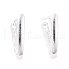 925 Sterling Silver Ice Pick Pinch Bails STER-D035-23S-03-1
