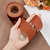 2M PVC Imitation Leather Ribbons SRIB-WH0011-126C-04-3