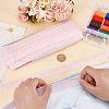 15 Yards Cotton Embroidery Hollow Flower Lace Trim OCOR-WH0003-046C-3