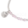 Glass Seed Beads Braided Bracelets BJEW-MZ00176-04-4