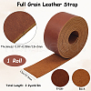 2M Flat AB Grade Cowhide Leather Cord AJEW-WH0479-73E-03-2