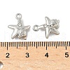 Alloy Rhinestone Charms PALLOY-F316-02A-P-3