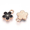 Alloy Enamel Charms ENAM-T022-07A-2