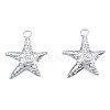 Non-Tarnish 201 Stainless Steel Pendants STAS-N098-230P-3