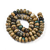 Natural Verdite Stone Beads Strands G-T140-72A-2