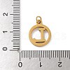 304 Stainless Steel Charms
with Jump Ring STAS-R001-02G-L-3