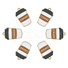 Alloy Enamel Pendants ENAM-CJC0002-32G-7