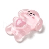 Translucent Resin Decoden Cabochons RESI-M039-04H-2