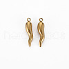 Ion Plating(IP) 304 304 Stainless Steel Charms X-STAS-N097-105LG-NR-1